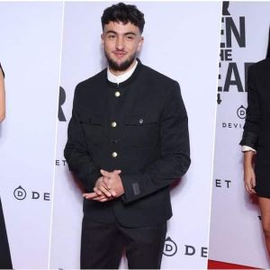 Inoxtag honoré lors de la cérémonie des GQ Men of the Year aux côtés d'Adèle Exarchopoulos