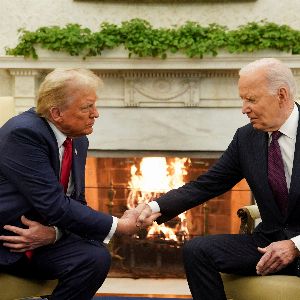 "Trump et Biden cherchent une entente sur le conflit en Ukraine, Poutine efface les dettes des soldats : l'actualité du dimanche 24 novembre"