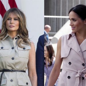 Meghan Markle et Melania Trump : des styles vestimentaires similaires malgré leurs différences politiques.