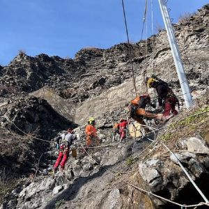 Sécurisation de la falaise à Lettret : un chantier d'envergure en cours