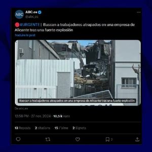 Explosion mortelle dans une usine espagnole de polystyrène : trois décès et plusieurs blessés