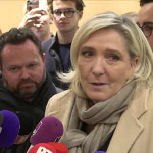 Marine Le Pen affirme rester sereine en attendant le jugement prévu en 2025