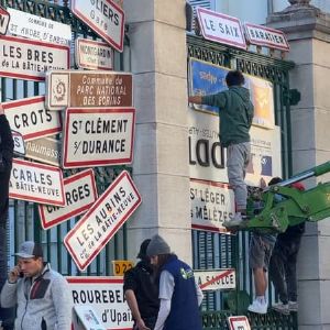 Mobilisation des agriculteurs à Gap contre la lourdeur administrative