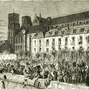 Pillage de Notre-Dame de Paris par les Parisiens en 1830-1831