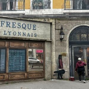 Retrait définitif du portrait de l'abbé Pierre de la Fresque des Lyonnais