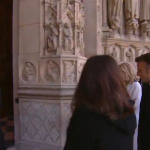 Visite présidentielle à Notre-Dame de Paris : Emmanuel Macron n'a pas ouvert la marche à l'intérieur de la cathédrale