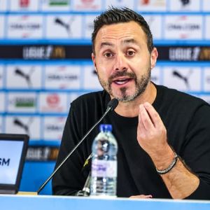 "Stage commando de cohésion à l'OM : De Zerbi explique sa démarche"