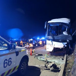 "Accident mortel d'un autocar près de Porté-Puymorens dans les Pyrénées-Orientales"