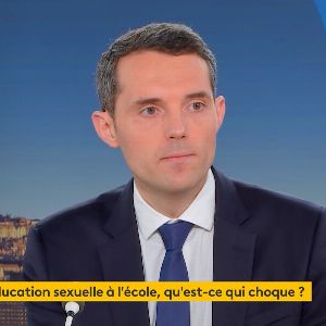 Alexandre Portier maintient son opposition à l'éducation sexuelle à l'école malgré les remarques d'Anne Genetet