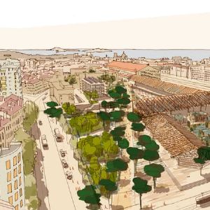 Projet d'extension des "Halles Saint-Charles" à Marseille : vers une gare intégrée et connectée