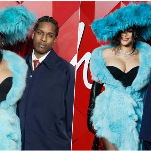 Rihanna et Asap Rocky en duo glamour aux Fashion Awards 2024