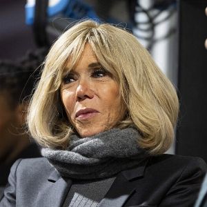 Brigitte Macron sublime en tenue monochrome hivernale à l'Élysée