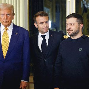 Macron orchestre un sommet entre Trump et Zelensky à l’Élysée dans un contexte de tensions politiques