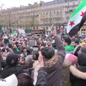 Chute de Bachar al-Assad : Scènes de liesse à Paris