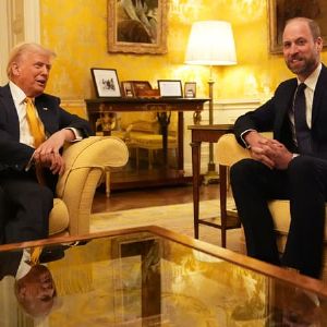 Donald Trump et le prince William discutent à Paris : Reine Elizabeth, relations bilatérales et orteils gelés