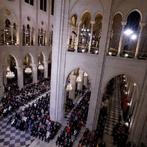 Programme complet de la messe inaugurale de Notre-Dame, avec consécration de l'autel