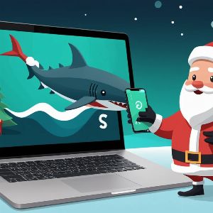 "Le cadeau de Noël parfait - Offrez la sécurité en ligne avec Surfshark VPN"