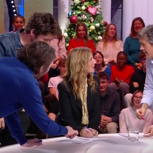 "Sandrine Kiberlain impatiente sur le plateau de Quotidien"