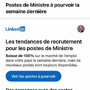 "Incroyable ! Un message LinkedIn hilarant reçu par un ministre de François Bayrou"