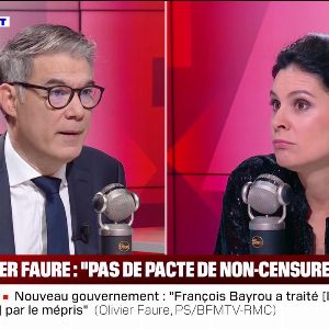 "La journaliste Apolline de Malherbe recadre vivement Olivier Faure en direct"