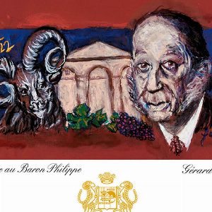 "Une oeuvre d'art pour l'étiquette du millésime 2022 de Château Mouton Rothschild"