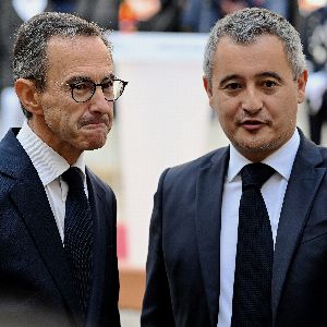 "Le face-à-face tendu entre Gérald Darmanin et Bruno Retailleau"