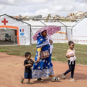 "L'hôpital de campagne, un soulagement crucial à Mamoudzou, Mayotte"