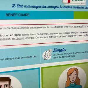 "Ne ratez pas le chèque énergie : profitez-en avant la fin de l'année!"