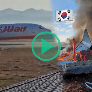 "Drame aérien en Corée du Sud : Crash spectaculaire de l’avion de JeJu Air"