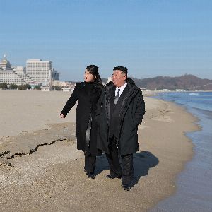 "Incroyable projet de complexe hôtelier bord de mer supervisé par Kim Jong-un en Corée du Nord"