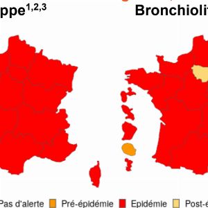 "Alerte épidémies : grippe, Covid-19, bronchiolite, quel bilan en France au début de 2025 ?"