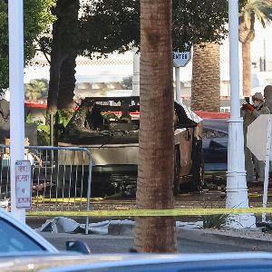 "Explosion meurtrière d'une Tesla Cybertruck devant un hôtel Trump à Las Vegas"