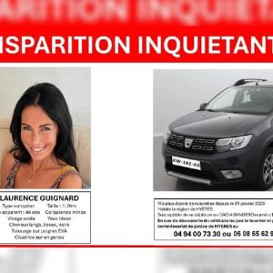 "Disparition inquiétante d'une quadragénaire autour d'Hyères : un appel à témoins lancé"