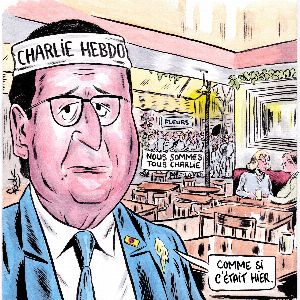 "Révélations : les émotions cachées de François Hollande après l'attentat de Charlie Hebdo"