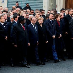 "Énorme mobilisation mondiale lors de la marche pour Charlie"