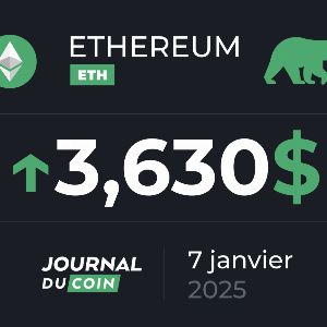 Ethereum en feu : le cours décolle et franchit la barre des 3 500 $, cap vers les 4 000 $ ?