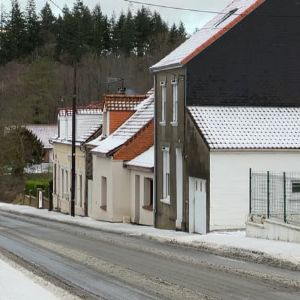 Incroyable ! De la neige surprise à Desvres en plein hiver