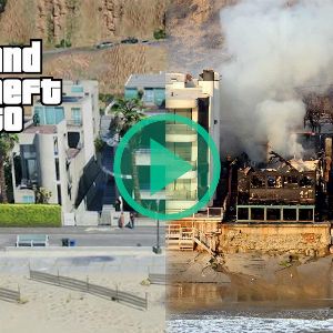 "Les joueurs de GTA V reproduisent les incendies de Los Angeles en jeu vidéo"