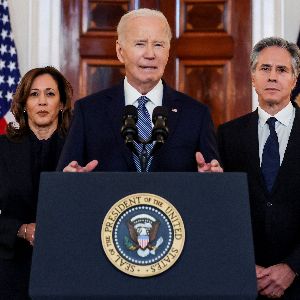 Joe Biden fait ses adieux spectaculaires et lance une alerte sur une "oligarchie en formation"