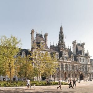 "Sensationnel : Paris crée une "forêt urbaine" surprenante à l'hôtel de ville"