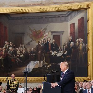 "Les déclarations-chocs de Donald Trump lors de son investiture : immigration, énergie, Mars..."