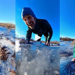 "L'incroyable péripétie du champion olympique Vincent Defrasne sur la glace"