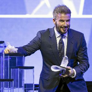 "Les coulisses du business en or de David Beckham à Davos"