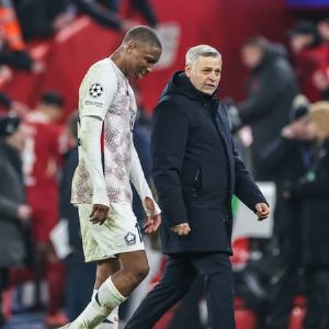 "Genesio, déterminé à qualifier Lille en huitièmes de finale malgré la défaite à Liverpool"