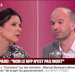 "Incident en direct : Apolline de Malherbe garde son sang-froid malgré une pique de Manuel Bompard"