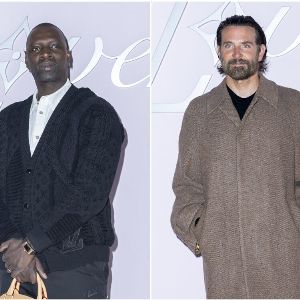 "Stars internationales réunies à Paris pour le défilé Louis Vuitton : Omar Sy, Teddy Riner, Bradley Cooper..."