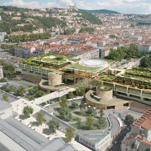 "Découvrez le incroyable rénovation de la gare Perrache à Lyon"