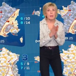 "Incroyable : Evelyne Dhéliat surprise par une intrusion pendant la météo en direct !"