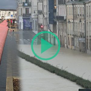 "Crue historique : Redon sous les eaux, habitants évacués en urgence"