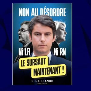 Gabriel Attal lance une campagne de "Renaissance" pour contrer La France insoumise et le Rassemblement national